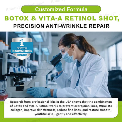 🍀👨‍⚕️Made and shipped from Australia 💫Rolimey® Botox & Vita-A Retinol Shot Wrinkle-Lift Tightening cream - Last Day Promotion 70% OFF Upsell